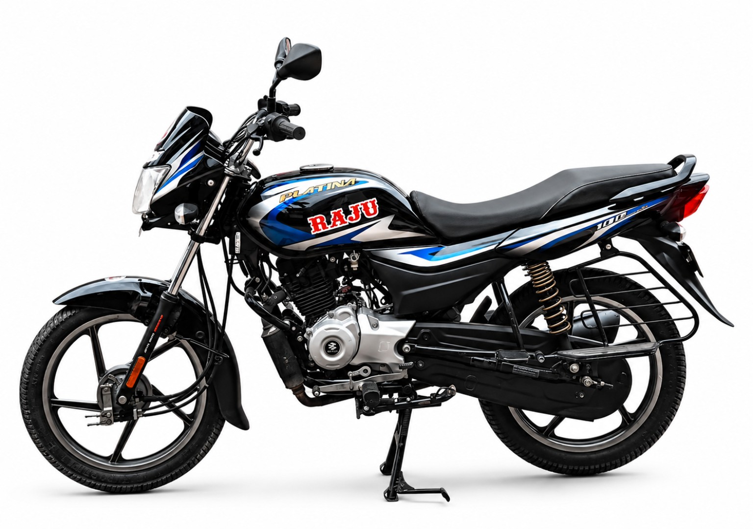 Raju Driving School motorcycle training vehicle